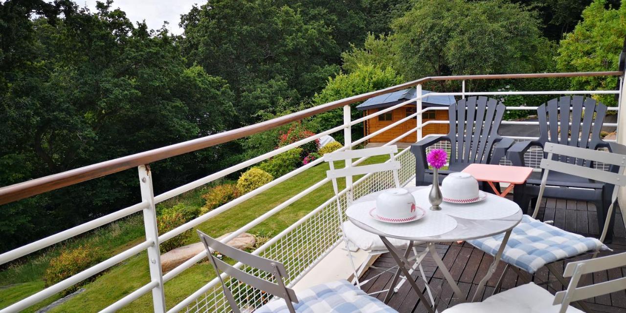 Grande Chambre Sdb Privee Avec Balcon Lannion Exterior photo